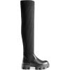 DREAM PAIRS Women’s Over the Knee Platform Boots(Black)