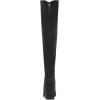 DREAM PAIRS Women’s Thigh High Over the Knee Fashion Chunky Heel Long Boots(Black/Suede)