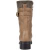 DREAM PAIRS Women’s Winter Lace up Mid Calf Combat Riding Military Boots(Khaki)