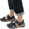 DREAM PAIRS Men’s Sport Outdoor Hiking Sandals Closed Toe Athletic Adventure Beach Fisherman Water Sandals