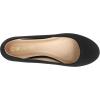 DREAM PAIRS Women’s Sole-Simple Wide Width Flats, Ballerina Walking Flats, Comfortable Slip on Shoes(Black/Nubuck)