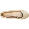 DREAM PAIRS Women’s Sole-Simple Wide Width Flats, Ballerina Walking Flats, Comfortable Slip on Shoes(Gold/Glitter)