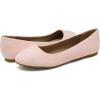 DREAM PAIRS Women’s Sole-Simple Wide Width Flats, Ballerina Walking Flats, Comfortable Slip on Shoes(Pink)