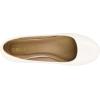 DREAM PAIRS Women’s Sole-Simple Wide Width Flats, Ballerina Walking Flats, Comfortable Slip on Shoes(White/Pu)