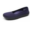DREAM PAIRS Women’s Ballet Flats Dressy Arch Support Wide Toe Box Knit Flats Comfortable Round Toe Slip On Travel Work Business Office Barefoot Shoes(Navy)