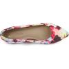 DREAM PAIRS Women’s Dress Pointed Toe Flats Ballet Comfort Soft Slip On Casual Flat Shoes for Work Office Business(Floral-classic)