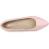 DREAM PAIRS Women’s Dress Pointed Toe Flats Ballet Comfort Soft Slip On Casual Flat Shoes for Work Office Business(Nude-pat)