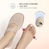 DREAM PAIRS Women’s Mary Jane Ballet Flats Barefoot Knit Wide Toe Box Arch Support Flat Shoes for Women Dressy Casual Office Business Work Travel Walk(Nude)