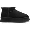 DREAM PAIRS Women’s Snow Boots Platform Winter Boot, Faux Fur Lined Slip On Ankle Boots