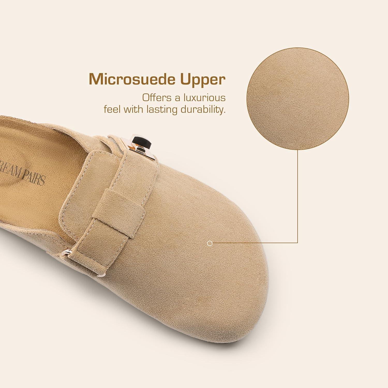 image:imageDREAM PAIRS Womens Mule ClogsApricot