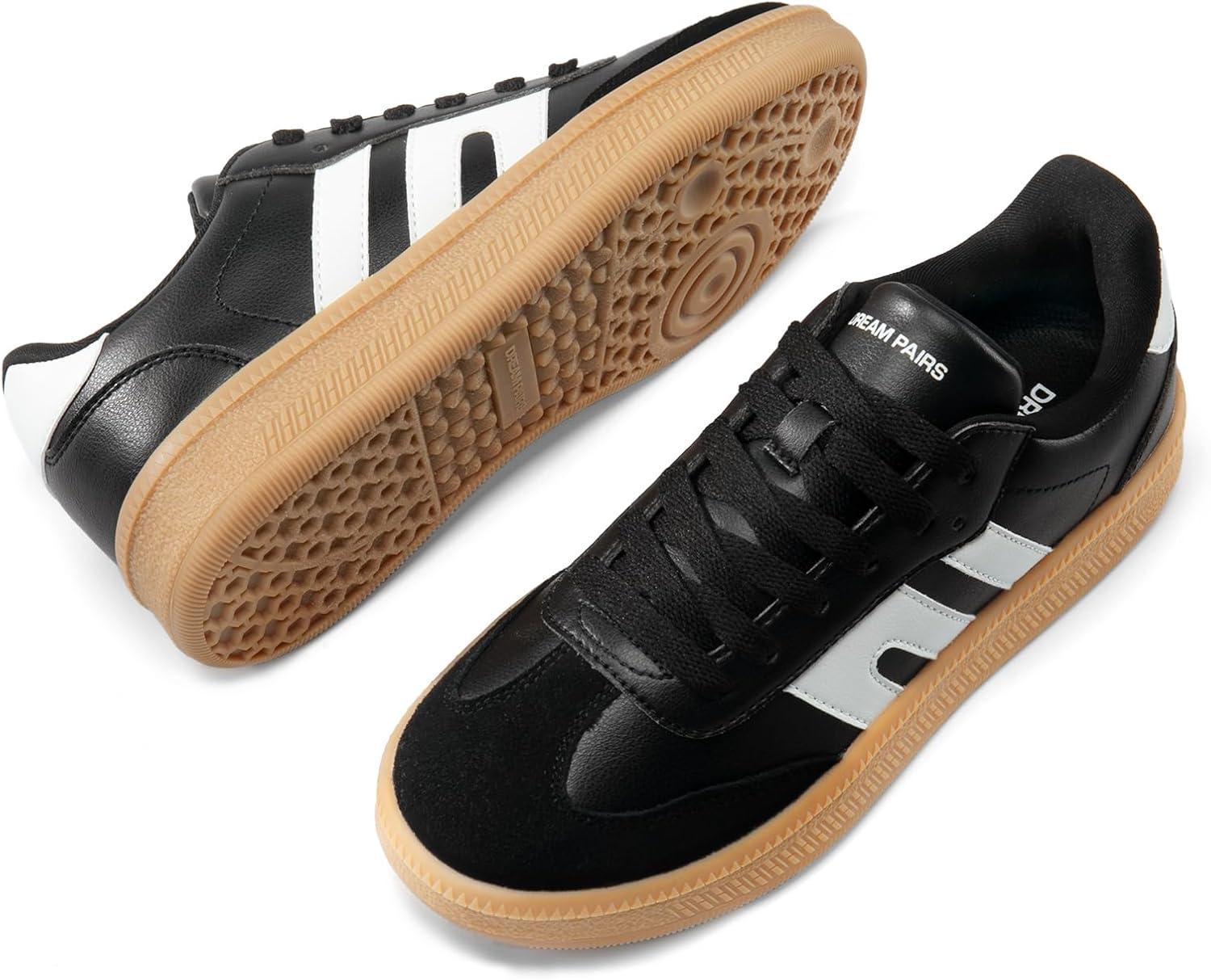 image:imageDREAM PAIRS Womens Tennis Sneakers Walking Casual LaceUp Footwear Comfortable Fashion Sneakers ShoesBlack