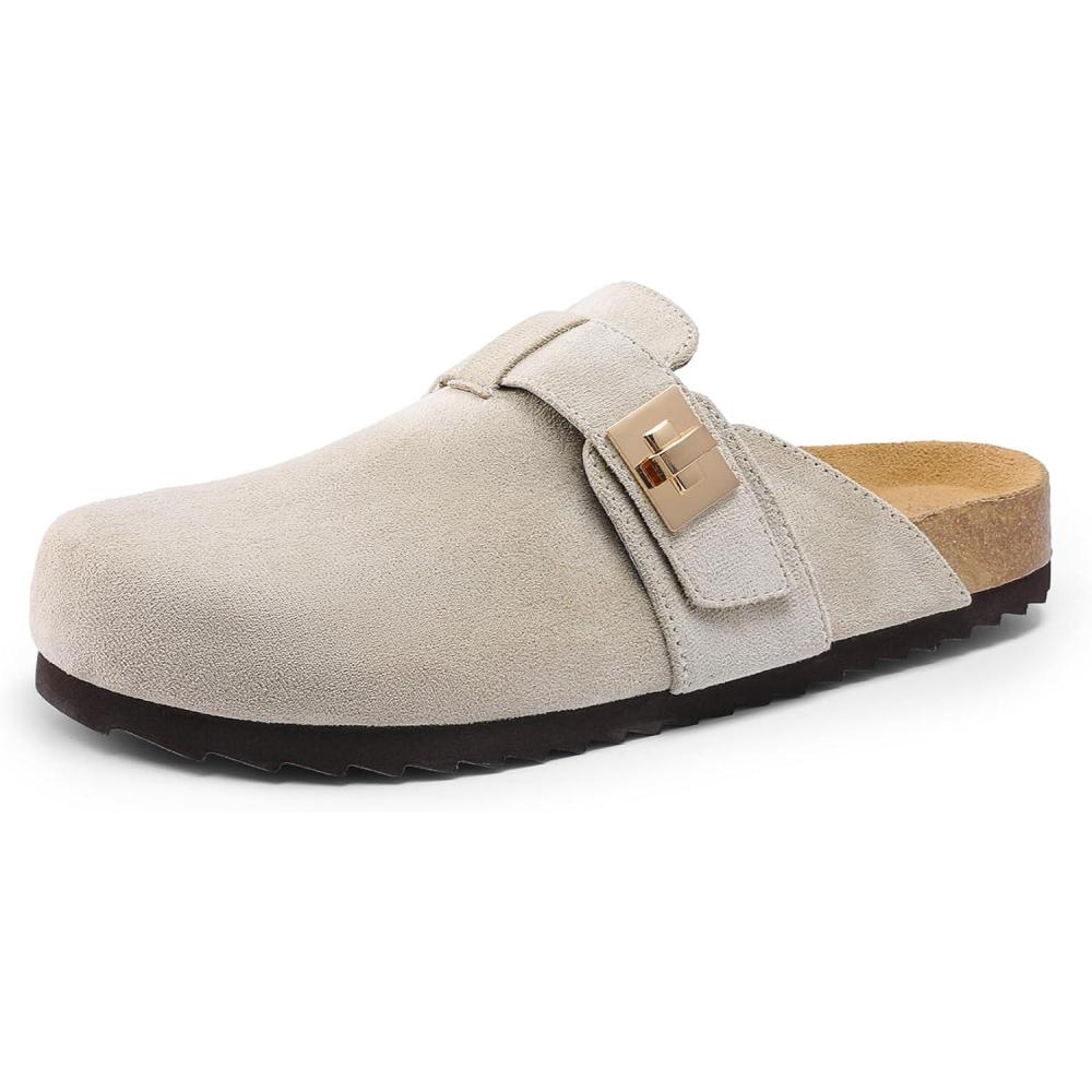 image:imageDREAM PAIRS Womens Mule ClogsGrey