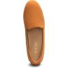 DREAM PAIRS Round Toe Flats for Women Dressy Comfortable, Slip-On Dress Business Casual Office Work Shoes for Women(Brown-suede)