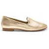 DREAM PAIRS Round Toe Flats for Women Dressy Comfortable, Slip-On Dress Business Casual Office Work Shoes for Women(Gold)