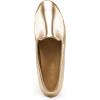 DREAM PAIRS Round Toe Flats for Women Dressy Comfortable, Slip-On Dress Business Casual Office Work Shoes for Women(Gold)