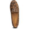 DREAM PAIRS Round Toe Flats for Women Dressy Comfortable, Slip-On Dress Business Casual Office Work Shoes for Women(Leopard-suede)
