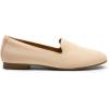 DREAM PAIRS Round Toe Flats for Women Dressy Comfortable, Slip-On Dress Business Casual Office Work Shoes for Women(Nude-suede)