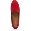DREAM PAIRS Round Toe Flats for Women Dressy Comfortable, Slip-On Dress Business Casual Office Work Shoes for Women(Red)