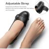 DREAM PAIRS Women’s Chunky Comfortable Closed Toe Low Block Heels Work Round Toe Dress Wedding Adjustable Slip On Pumps Shoes(Black)