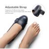 DREAM PAIRS Women’s Chunky Comfortable Closed Toe Low Block Heels Work Round Toe Dress Wedding Adjustable Slip On Pumps Shoes(Navy)