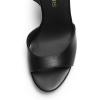 DREAM PAIRS Women’s Heels, High Stilettos Ankle Strap Sexy Comfort Dress Shoes Wedding Bridal Pumps Sandals(Black-pu)