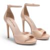 DREAM PAIRS Women’s Heels, High Stilettos Ankle Strap Sexy Comfort Dress Shoes Wedding Bridal Pumps Sandals(Nude)