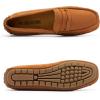 DREAM PAIRS Women’s Loafers Penny Loafer Slip on Casual Dressy Comfortable Business Work Office Moccasins Driving Loafer Shoes(Brown)