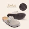 DREAM PAIRS Women’s Mule Clogs(Grey)
