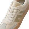 DREAM PAIRS Women’s Tennis Sneakers Walking Casual Lace-Up Footwear Comfortable Fashion Sneakers Shoes(Beige)