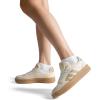 DREAM PAIRS Women’s Tennis Sneakers Walking Casual Lace-Up Footwear Comfortable Fashion Sneakers Shoes(Beige)