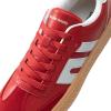 DREAM PAIRS Women’s Tennis Sneakers Walking Casual Lace-Up Footwear Comfortable Fashion Sneakers Shoes(Red)