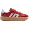 DREAM PAIRS Women’s Tennis Sneakers Walking Casual Lace-Up Footwear Comfortable Fashion Sneakers Shoes(Red)