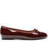 Dream Pairs Women’s Flats, Round Toe Ballet Flats, Comfortable Slip-on Dressy Business Casual Work Office Ballerina Flat Dress Shoes(Burgundy)
