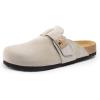 DREAM PAIRS Women’s Mule Clogs(Grey)