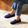 DREAM PAIRS Loafers for Women Penny Knitted Loafer Casual Comfortable Slip On Flats Work Business Walking Shoes(Navy)