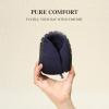 DREAM PAIRS Loafers for Women Penny Knitted Loafer Casual Comfortable Slip On Flats Work Business Walking Shoes(Navy)
