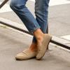 DREAM PAIRS Loafers for Women Penny Knitted Loafer Casual Comfortable Slip On Flats Work Business Walking Shoes(Nude)