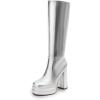 Metallic Silver