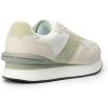 DREAM PAIRS Women Sneakers Tennis Ray Walking Platform Chunky Comfortable Lightweight Lace Up Casual Fashion Sneaker(White/Green)