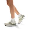 DREAM PAIRS Women Sneakers Tennis Ray Walking Platform Chunky Comfortable Lightweight Lace Up Casual Fashion Sneaker(White/Green)