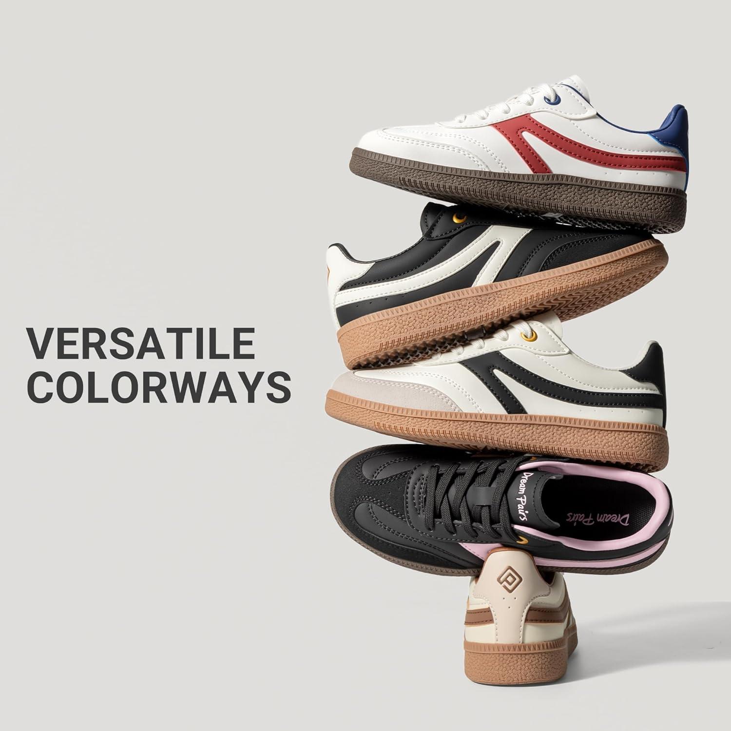 image:imageDREAM PAIRS Boys Girls Indoor Soccer Shoes Kids Youth Child Baseball Tennis Casual Sneakers Dress ShoesKhaki