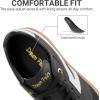 DREAM PAIRS Boys Girls Indoor Soccer Shoes Kids Youth Child Baseball Tennis Casual Sneakers Dress Shoes(Black)