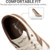 DREAM PAIRS Boys Girls Indoor Soccer Shoes Kids Youth Child Baseball Tennis Casual Sneakers Dress Shoes(Khaki)