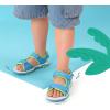 DREAM PAIRS Boys Girls Sandals Kids Athletic Summer Sports Water Shoes for Toddler/Little Kid/Big Kid(Blue/Green)