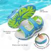 DREAM PAIRS Boys Girls Sandals Kids Athletic Summer Sports Water Shoes for Toddler/Little Kid/Big Kid(Blue/Green)