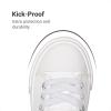 DREAM PAIRS Kids Toddler Sneakers Boys Girls Casual Canvas School Shoes(All White)