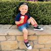 DREAM PAIRS Kids Toddler Sneakers Boys Girls Casual Canvas School Shoes(Black)