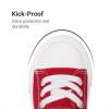 DREAM PAIRS Kids Toddler Sneakers Boys Girls Casual Canvas School Shoes(Red)