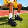 DREAM PAIRS Kids Wide Toe Box Athletic Running Sneakers Breathable Lightweight Casual Tennis Shoes Minimalist for Boys Girls School Sports(Black)