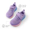 DREAM PAIRS Kids Wide Toe Box Athletic Running Sneakers Breathable Lightweight Casual Tennis Shoes Minimalist for Boys Girls School Sports(Purple)
